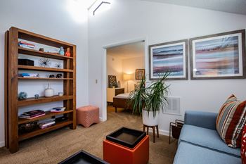 Sky harbor apartments living room
